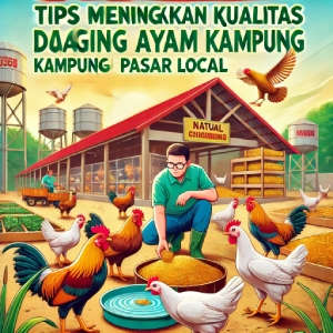 Tips Meningkatkan Kualitas Daging Ayam Kampung untuk Pasar Lokal